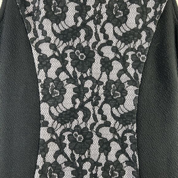 Maeve Anthropologie Sirena Dress Size Small Knit Lace Trim Swingy - Picture 5 of 15